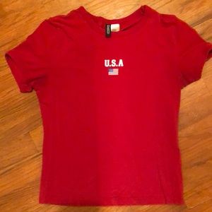 USA red shirt
